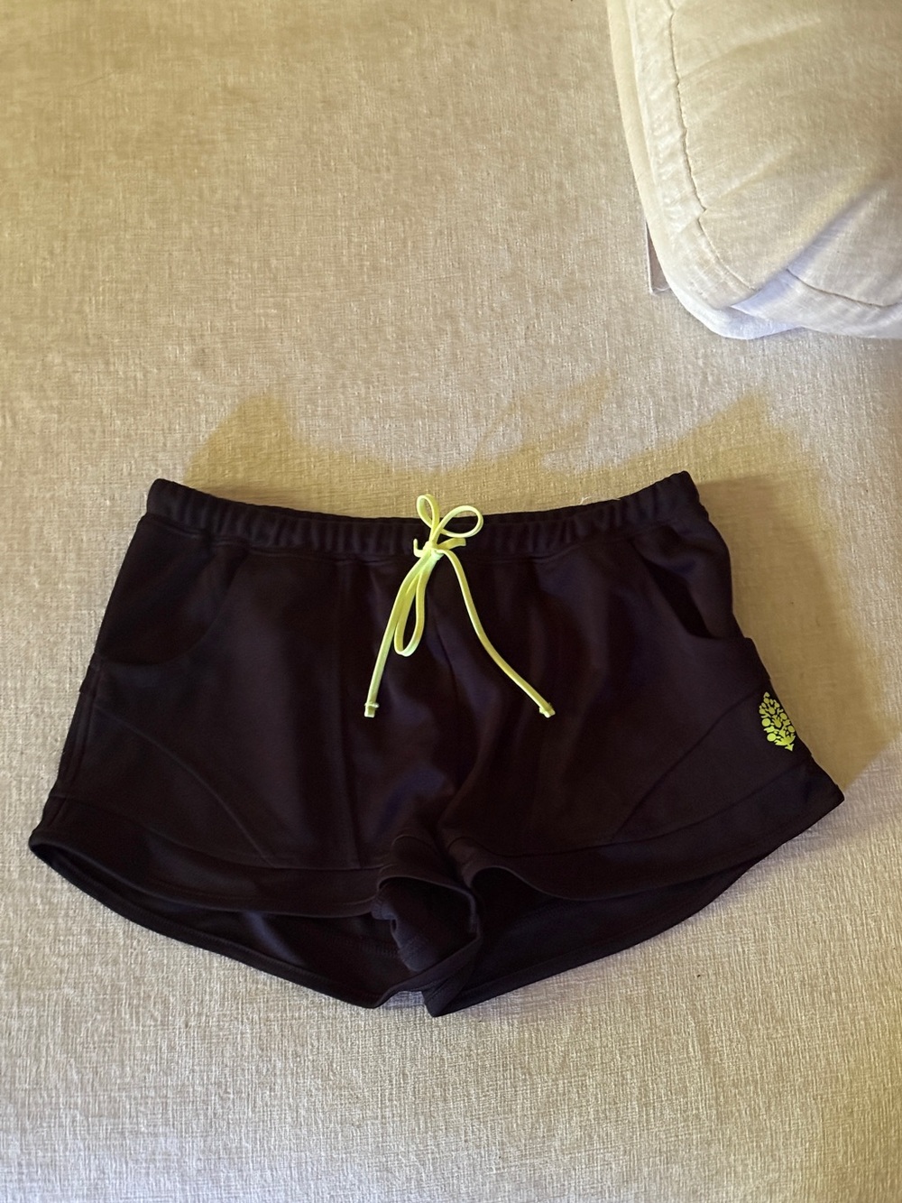 NWT Free People Movement Fly Zone Black Shorts